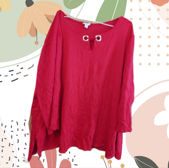 Lane Bryant Sweaters - NWOT Lane Bryant Sweater Size 24/26 Red